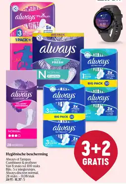 Delhaize Hygiënische bescherming aanbieding