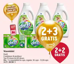 Delhaize Wasmiddel aanbieding