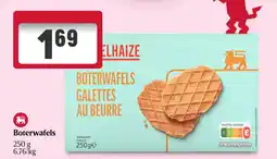 Delhaize Boterwafels aanbieding