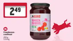 Delhaize Frambozenconfituur aanbieding