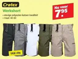 Van Cranenbroek Cratex Werkshort aanbieding