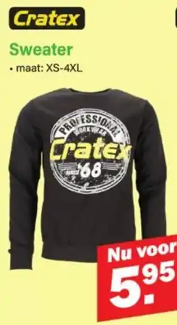 Van Cranenbroek Cratex Sweater aanbieding