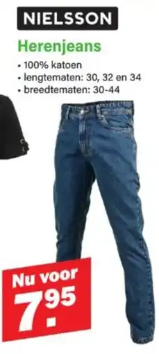 Van Cranenbroek Nielsson Herenjeans aanbieding