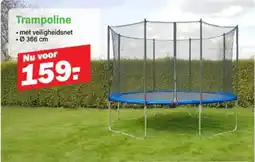 Van Cranenbroek Trampoline aanbieding