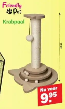Van Cranenbroek Friendly Pet Krabpaal aanbieding
