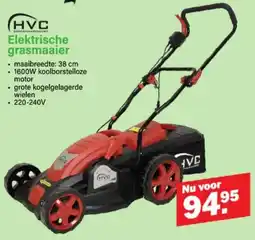 Van Cranenbroek HVC Elektrische grasmaaier aanbieding
