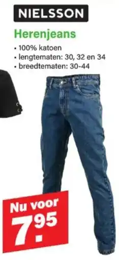 Van Cranenbroek Nielsson Herenjeans aanbieding