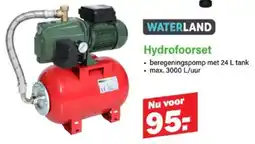 Van Cranenbroek Waterland Hydrofoorset aanbieding