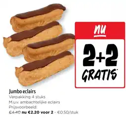 Jumbo Jumbo eclairs aanbieding