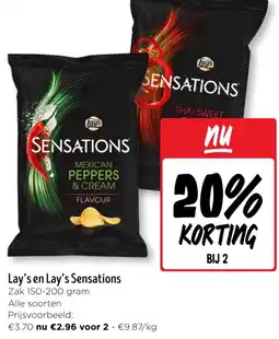 Jumbo Lay's en Lay's Sensations aanbieding