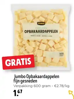 Jumbo Jumbo Opbakaardappelen fijn gesneden aanbieding