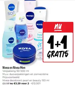 Jumbo Nivea en Nivea Men aanbieding
