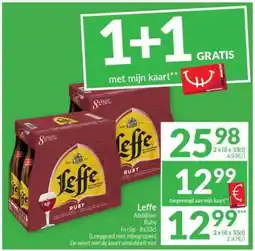 Intermarché Leffe Abdijbier Ruby aanbieding