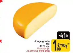 Cora Jonge gouda HB aanbieding
