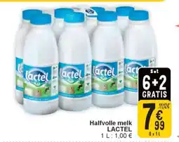 Cora Halfvolle melk LACTEL aanbieding