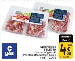 Cora Spekreepjes SELECTA aanbieding