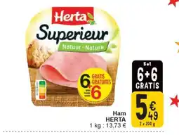 Cora Ham HERTA aanbieding
