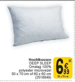 Cora Hoofdkussen DEEP SLEEP aanbieding