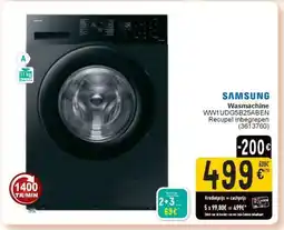 Cora Samsung Wasmachine WW11DG5B25ABEN aanbieding