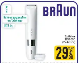 Cora Braun Epilator BS1000 aanbieding
