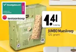 Jumbo Jumbo Mueslireep aanbieding