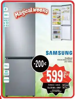 Cora Samsung Koelkast RB34C605C9S/EF aanbieding