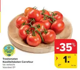 Carrefour Market Trostomaten Kwaliteitsketen Carrefour aanbieding