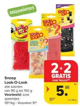 Carrefour Market Snoep Look-O-Look aanbieding