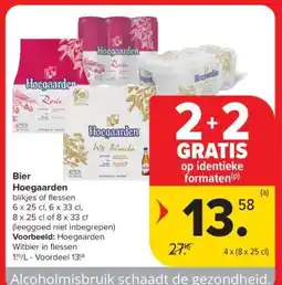 Carrefour Market Bier Hoegaarden aanbieding