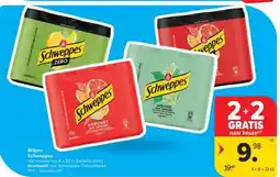 Carrefour Market Blikjes Schweppes aanbieding