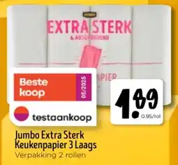 Jumbo Jumbo Extra Sterk Keukenpapier 3 Laags aanbieding