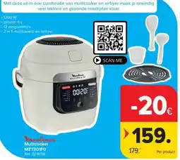 Carrefour Moulinex Multicooker MZ7301FO aanbieding