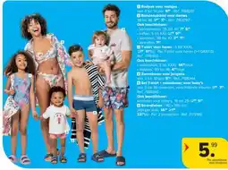 Carrefour Per zwembroek voor kinderen aanbieding