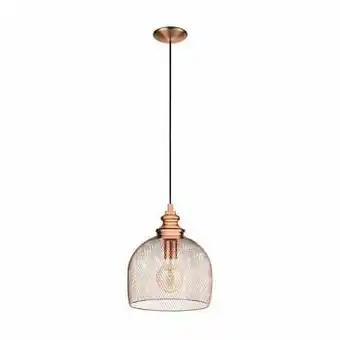 Zelfbouwmarkt Eglo Straiton - Hanglamp - E27 - 1x60w - Koper aanbieding