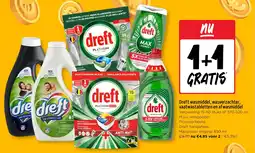 Jumbo Dreft wasmiddel, wasverzachter, vaatwastabletten en afwasmiddel aanbieding
