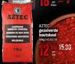 Horeca totaal Aztec gezuiverde houtskool aanbieding