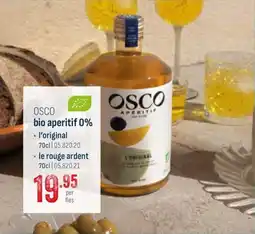 Horeca totaal Osco bio aperitif 0% aanbieding
