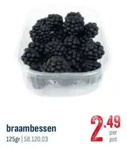 Horeca totaal Braambessen aanbieding
