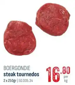 Horeca totaal Boergondie steak tournedos aanbieding