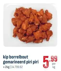 Horeca totaal Kip borrelbout gemarineerd piri piri aanbieding