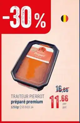 Horeca totaal Traiteur pierrot préparé premium aanbieding