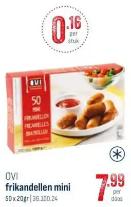 Horeca totaal Ovi frikandellen mini aanbieding