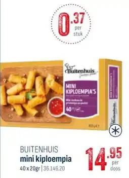 Horeca totaal Buitenhuis mini kiploempia aanbieding