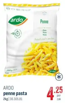 Horeca totaal Ardo penne pasta aanbieding