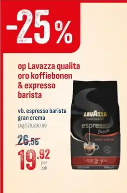 Horeca totaal Vb. espresso barista gran crema aanbieding