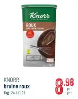 Horeca totaal Knorr bruine roux aanbieding