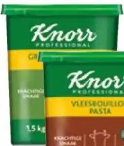 Horeca totaal Knorr bouillon in pasta groentenbouillon aanbieding