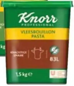 Horeca totaal Knorr bouillon in pasta vleesbouillon aanbieding