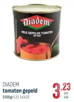 Horeca totaal Diadem tomaten gepeld aanbieding
