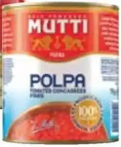 Horeca totaal Mutti tomaten blokjes tomaat polpa aanbieding